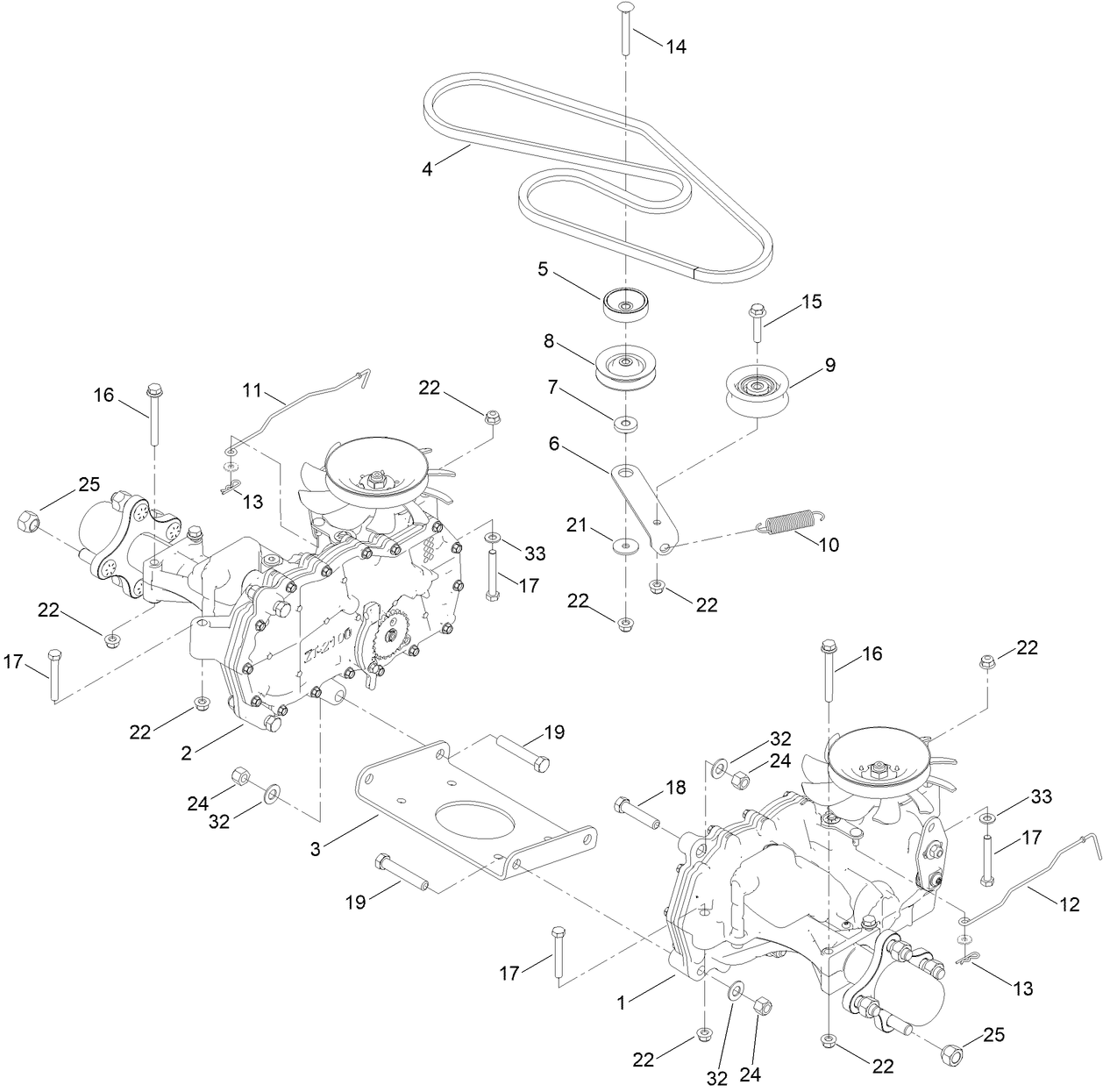 Traction Drive Assembly