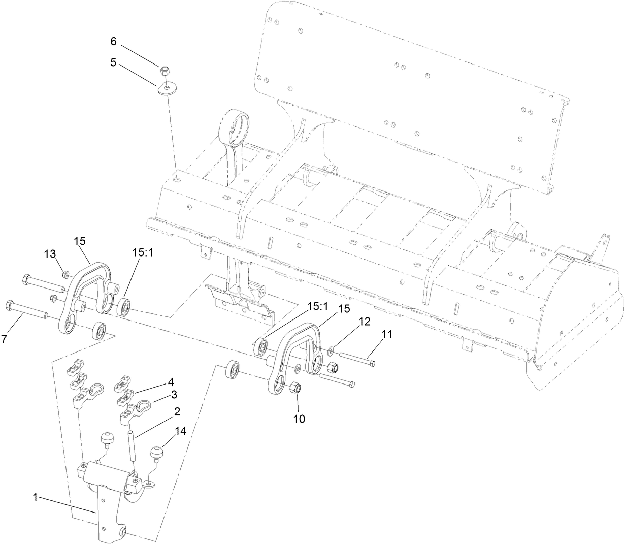 Roto-Link Damper Assembly
