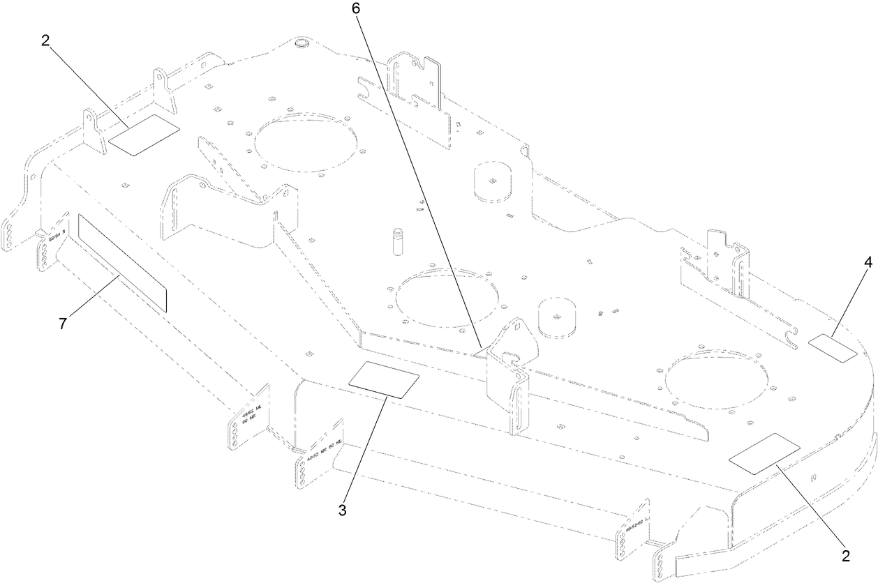 Deck Decal Assembly No. 139-1117