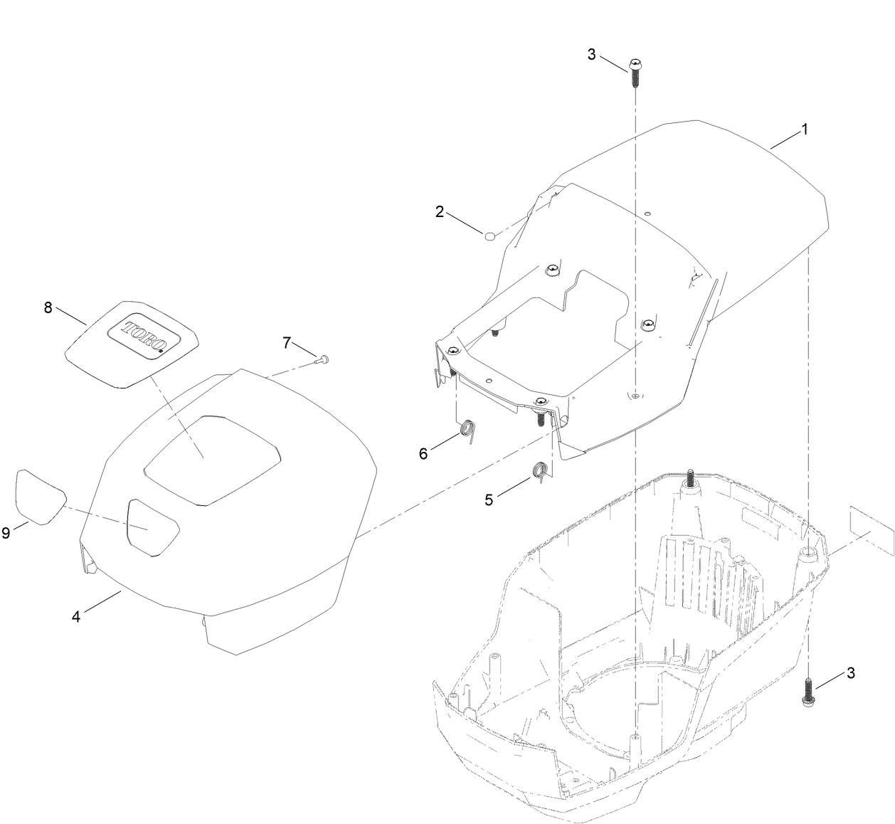 Upper Motor Module Assembly No. 140-4120