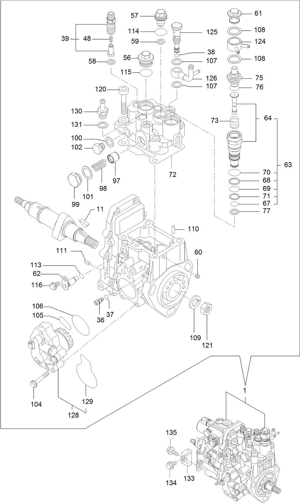 Fuel Injection Pump Assembly