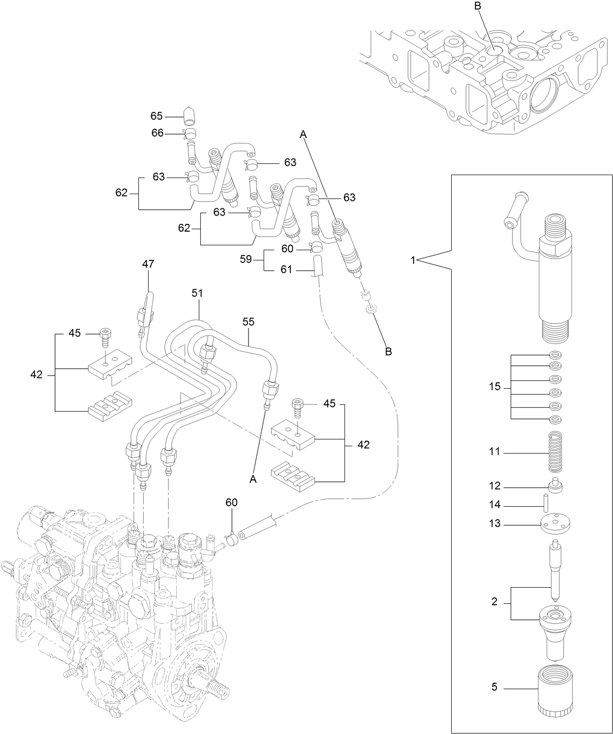 Fuel Injection Valve Assembly