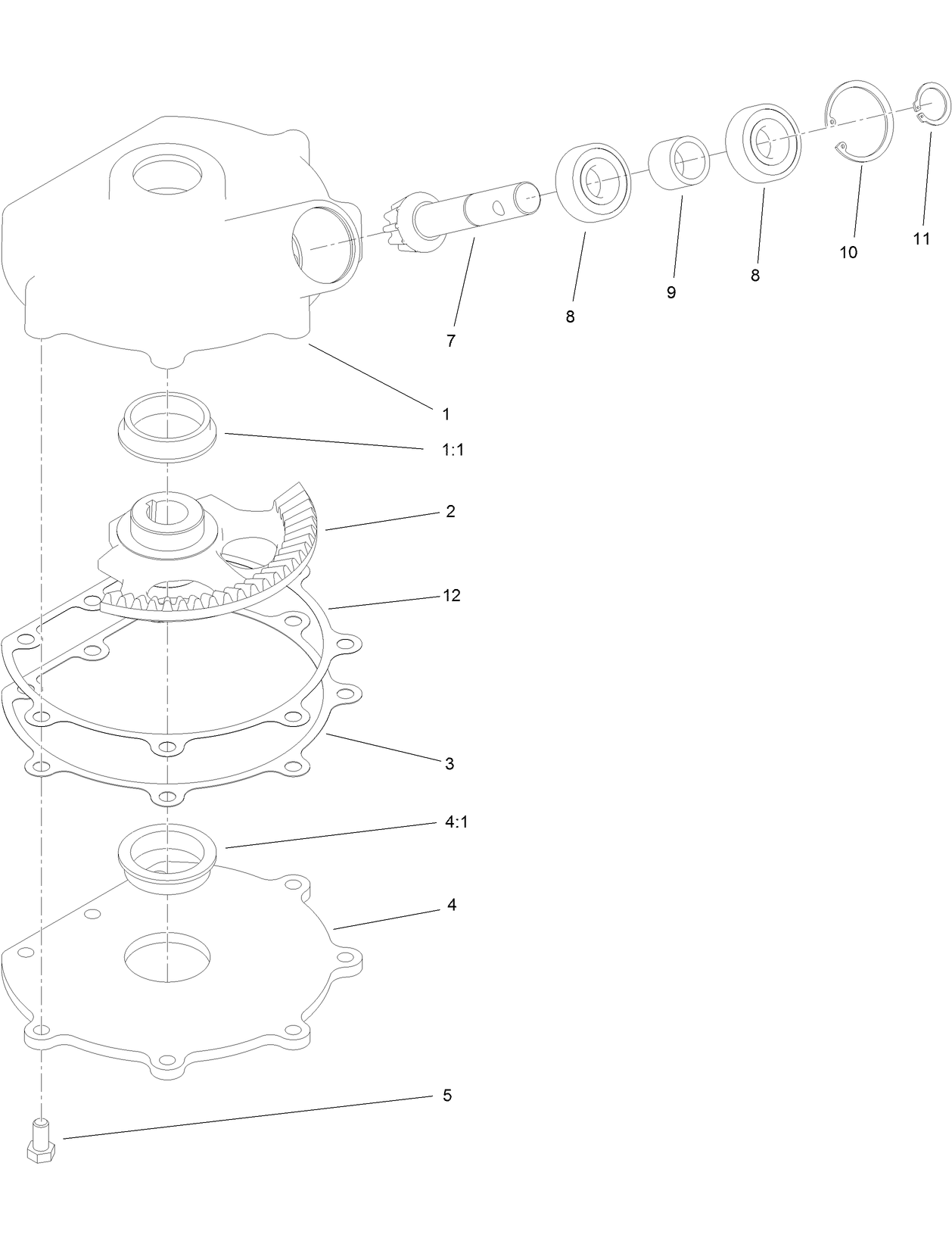 Steering Box Assembly No. 107-3526