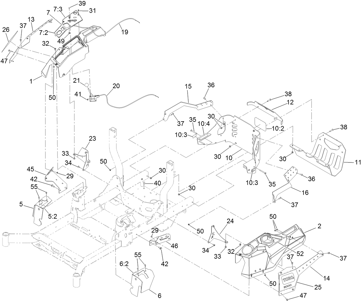 Control Console and Guard Assembly