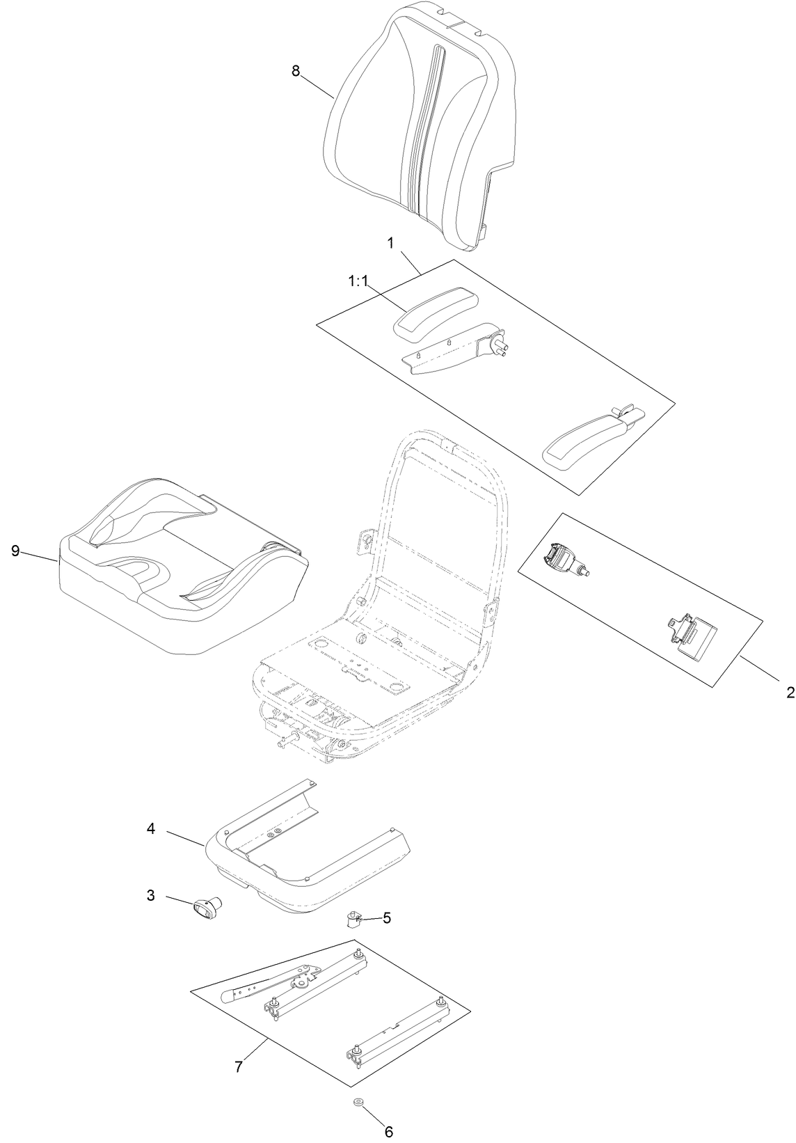 Seat Assembly No. 144-3775