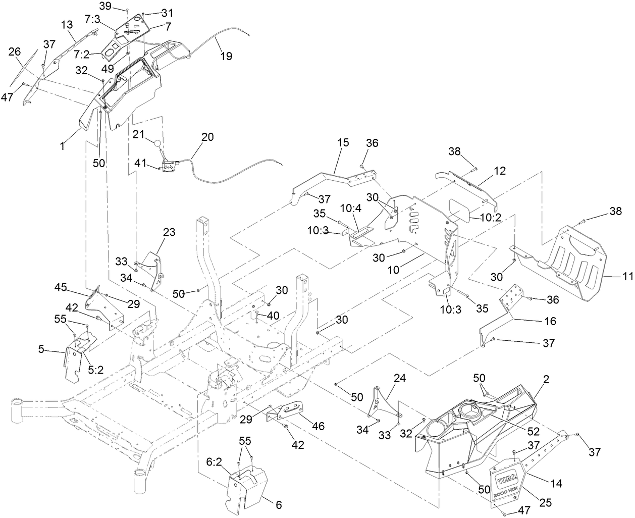 Control Console and Guard Assembly