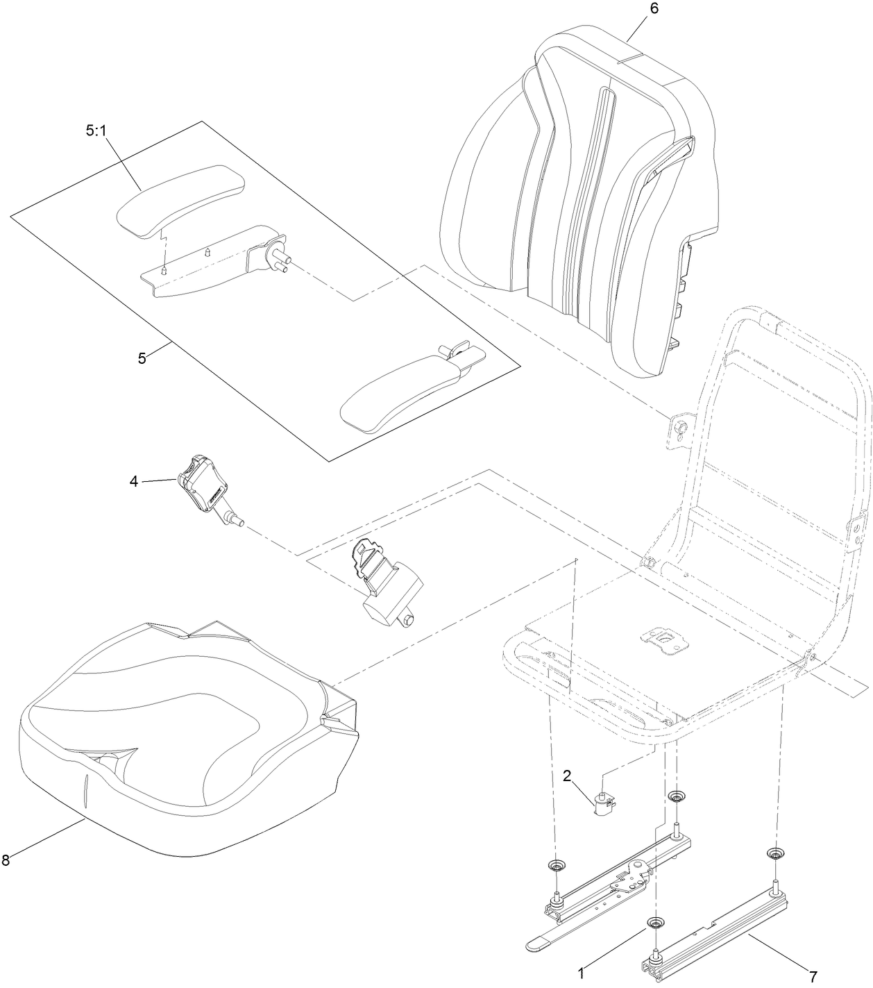 Seat Assembly No. 144-3771