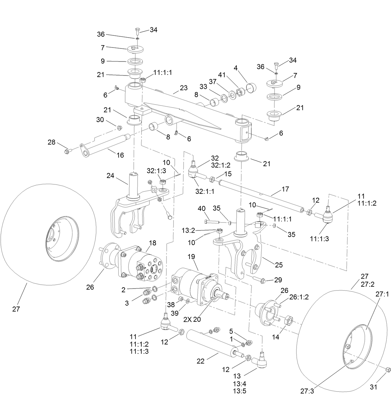 Rear Axle Assembly