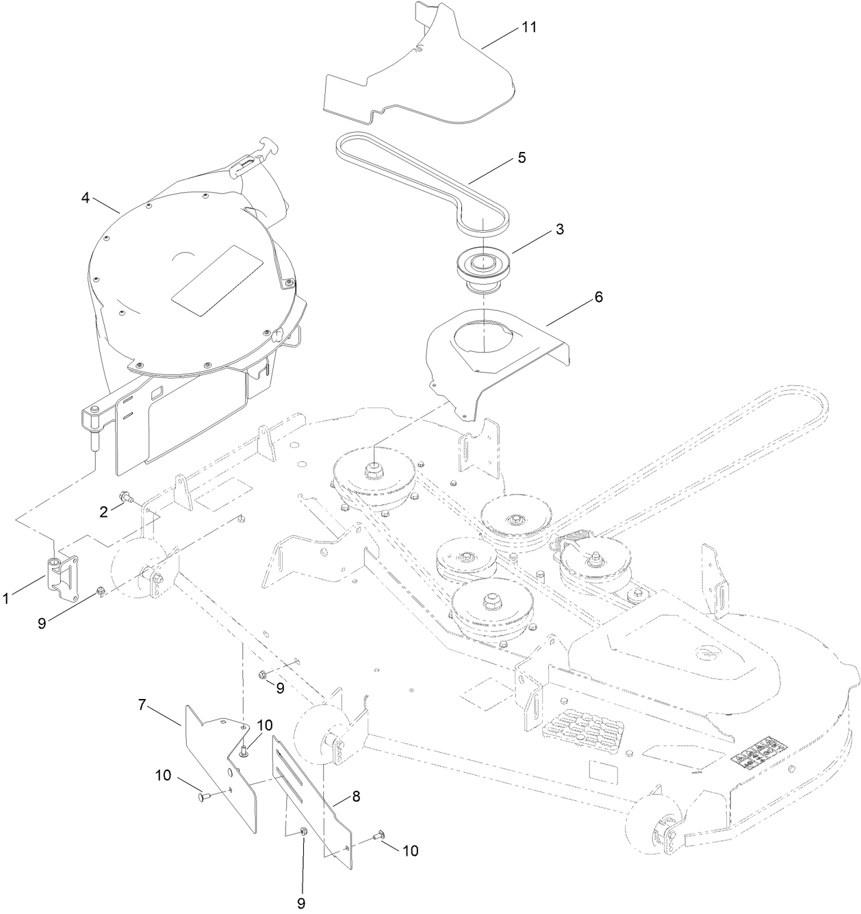 Blower and Drive Assembly