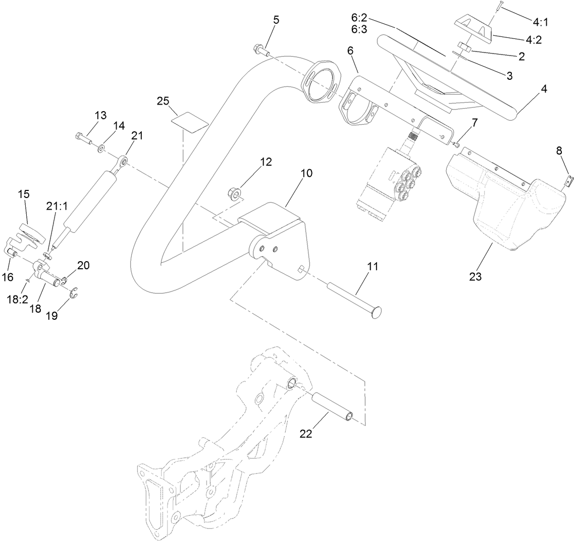 Steering Arm and Adjuster Assembly