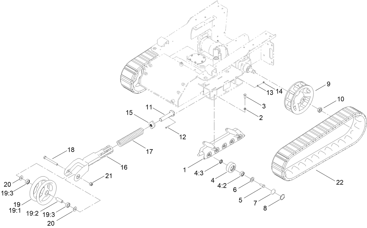 Track and Traction Assembly