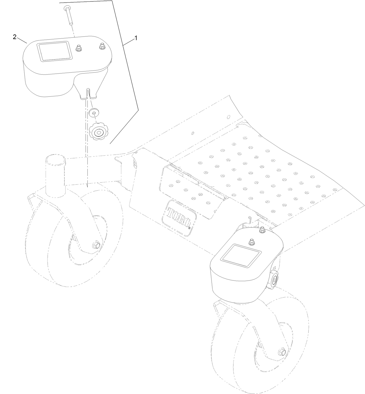 Caster Weight Assembly