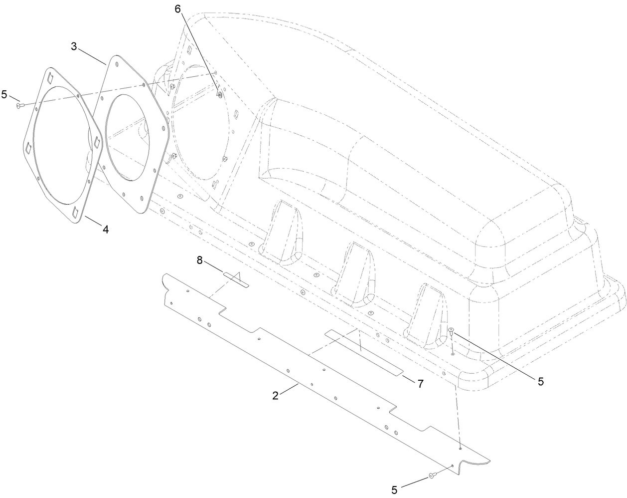 Bagger Top Assembly No. 140-5096