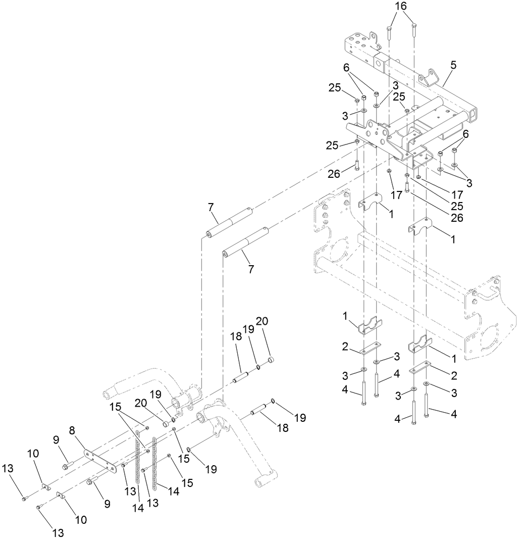 Lift Arm Mount Assembly