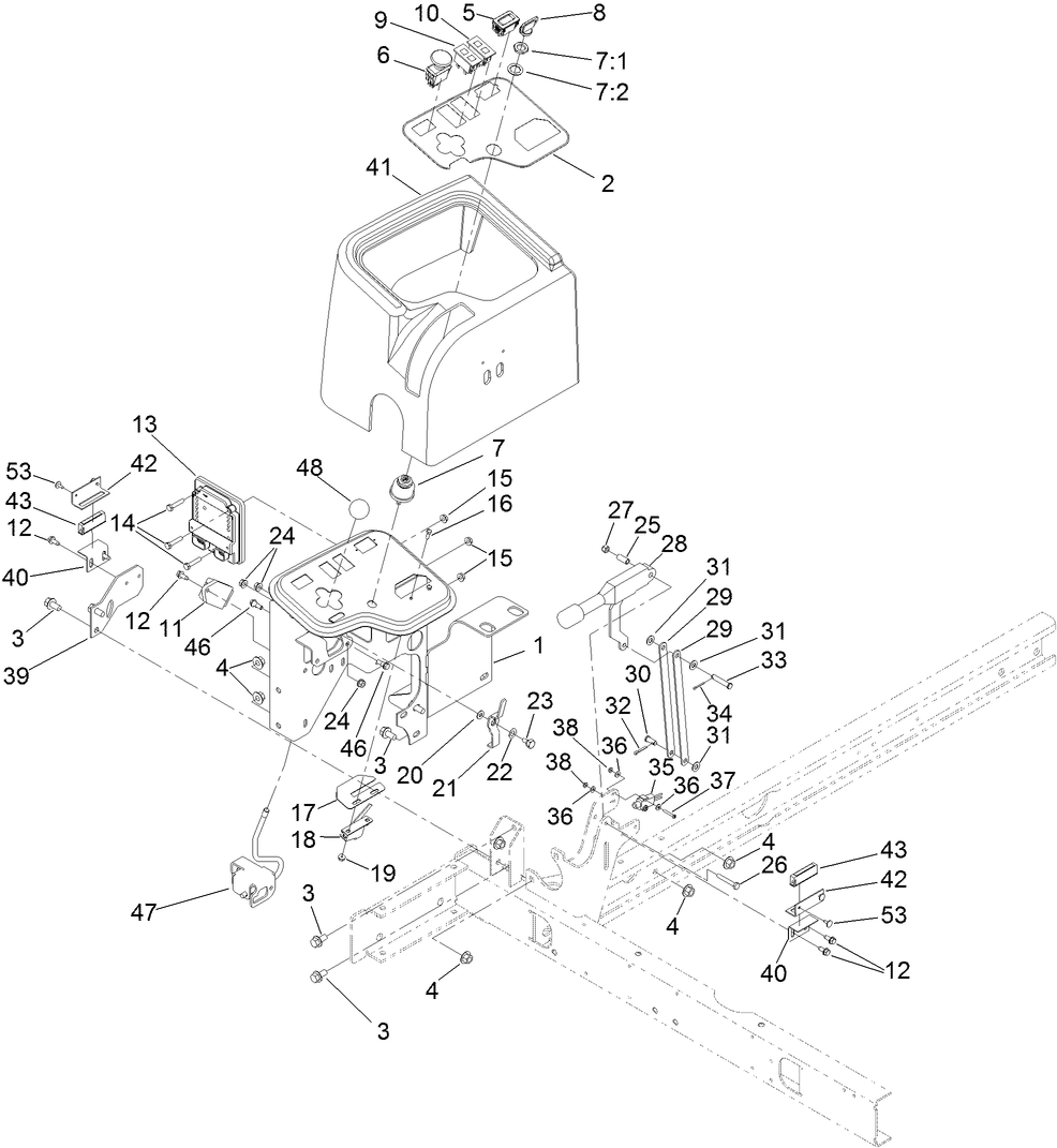Control Console Assembly