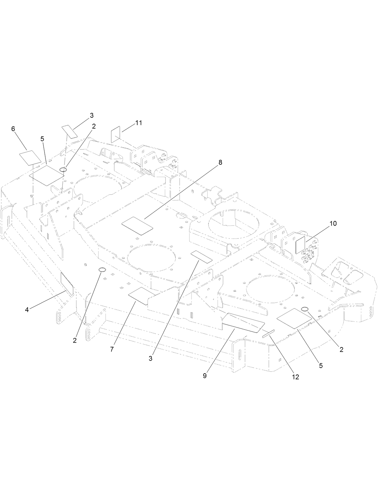 Deck Decal Assembly No. 138-4446SP