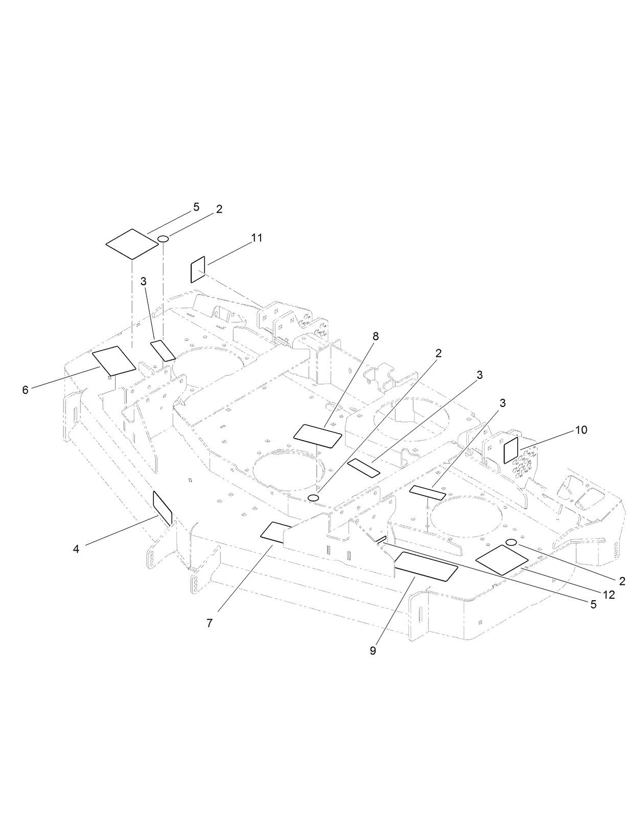 Deck Decal Assembly No. 138-4446SP