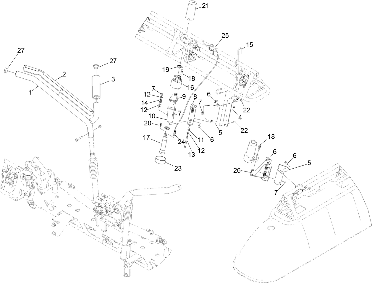 Ultra Sonic Boom Leveling Assembly
