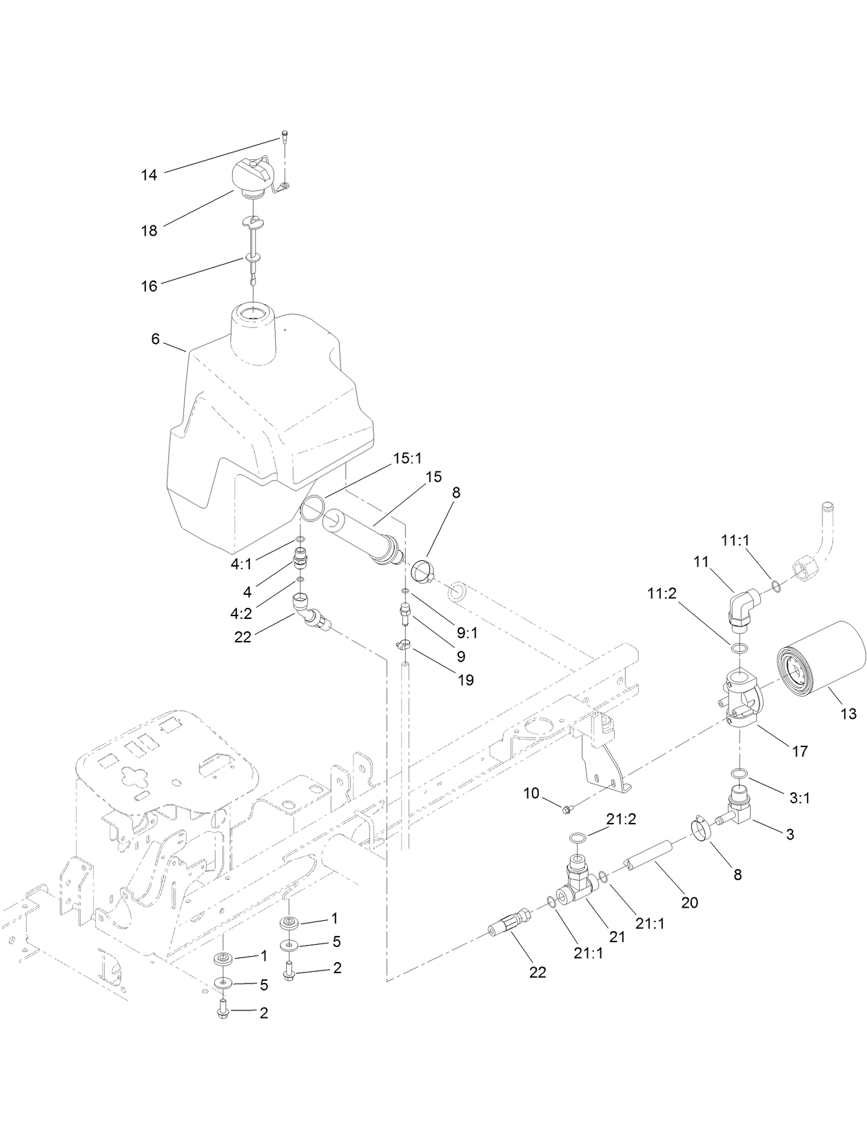 Hydraulic Tank Assembly