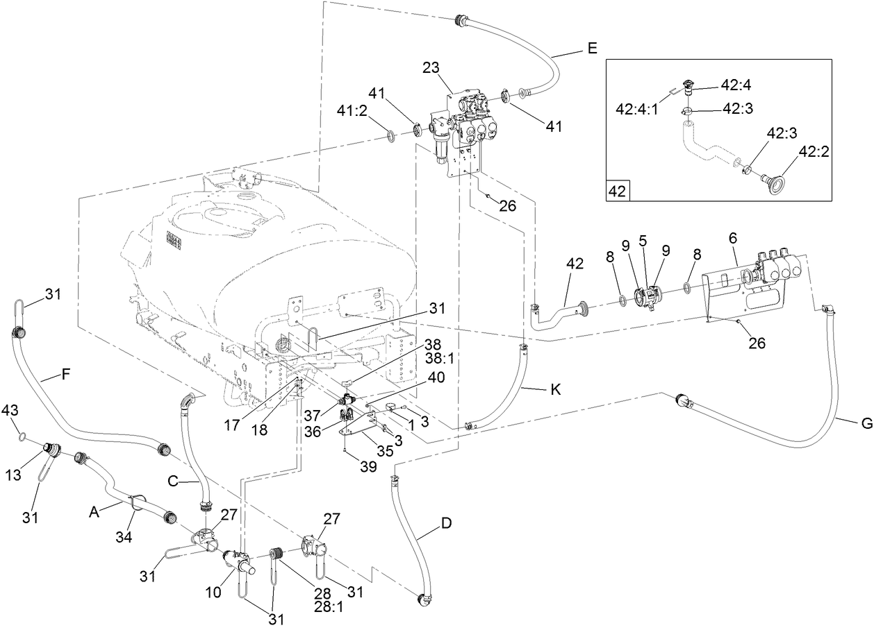 Spray Tank Valve Assembly