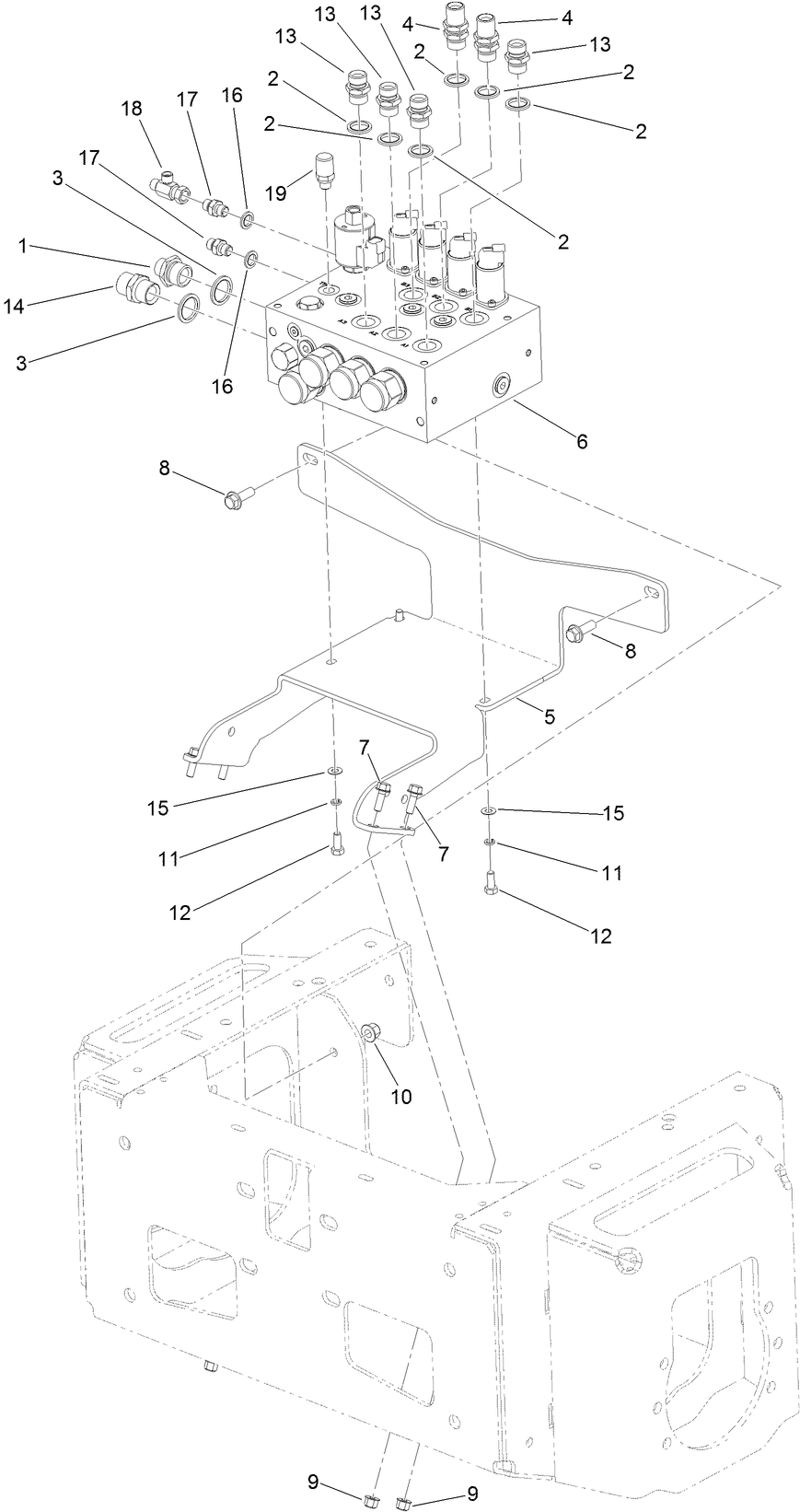 Cutter Manifold Assembly