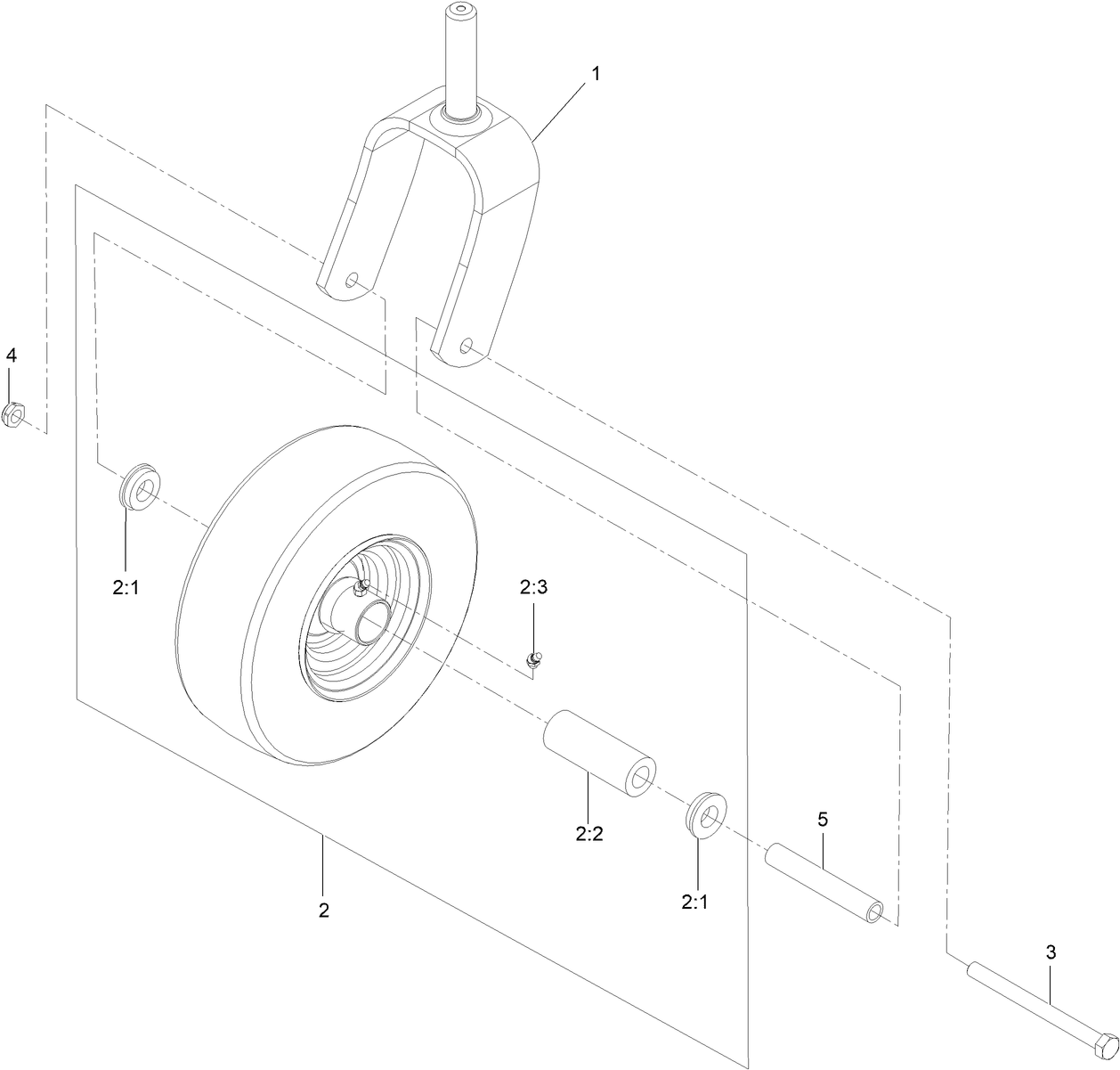 Caster Wheel Assembly