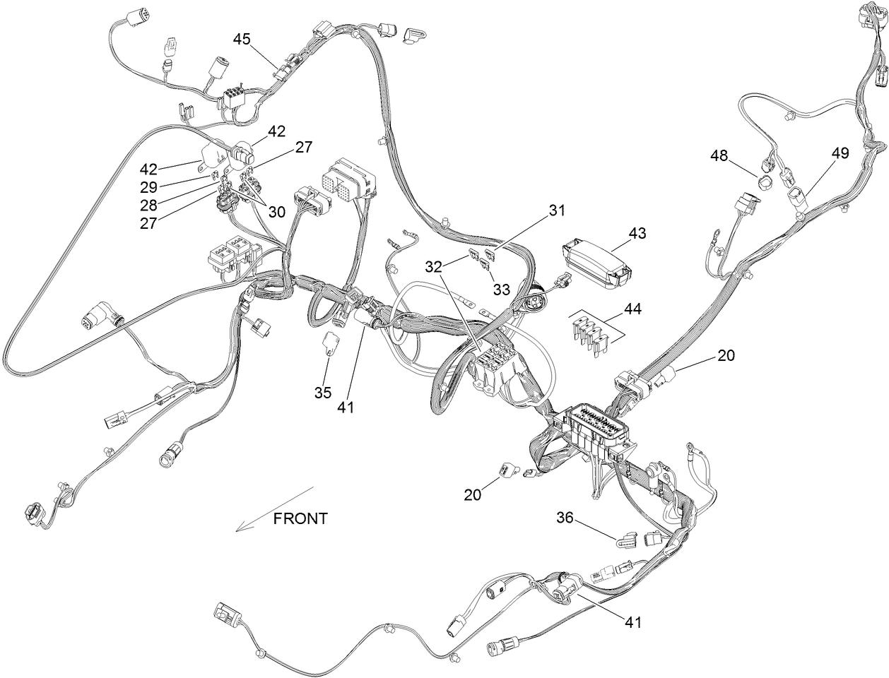 Wire Harness Assembly No. 122-1921