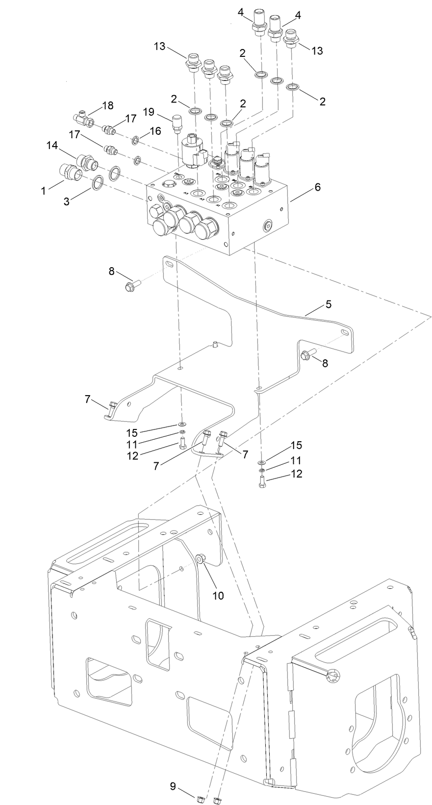 Cutter Manifold Assembly