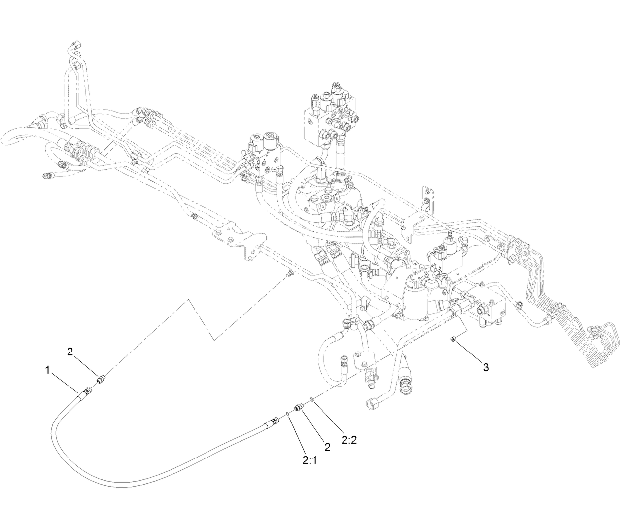 Reverse Tow Kit Assembly No. 136-3620