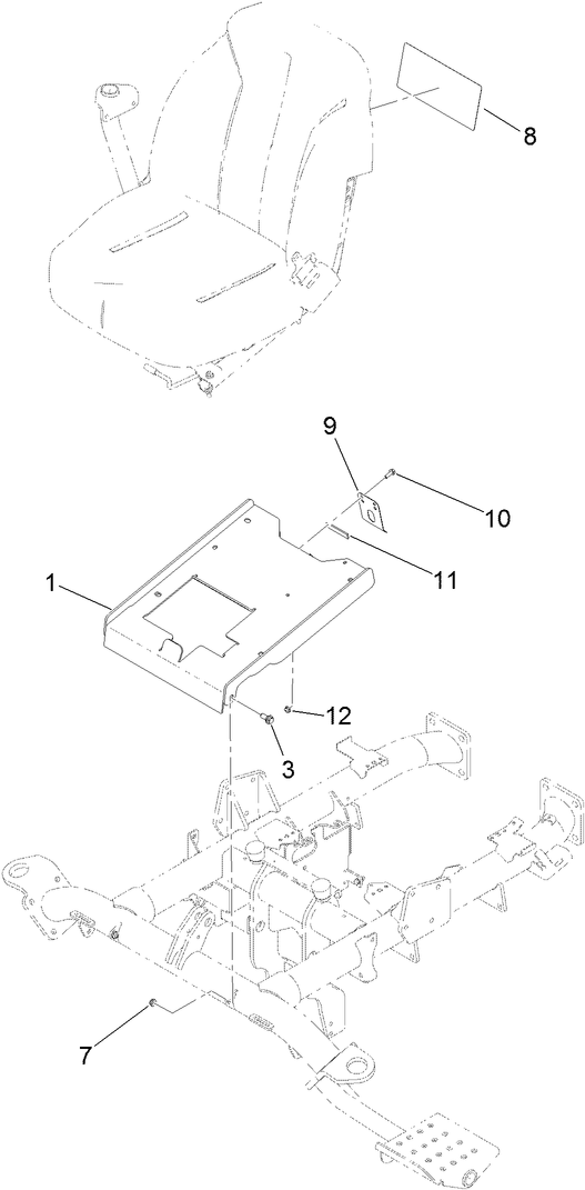 Seat Plate Assembly