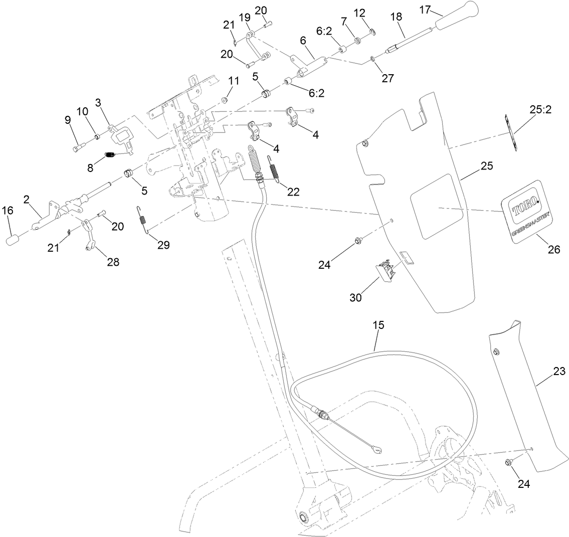 Reel Controls and Covers Assembly