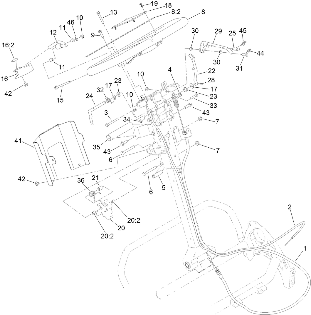 Upper Handle Assembly