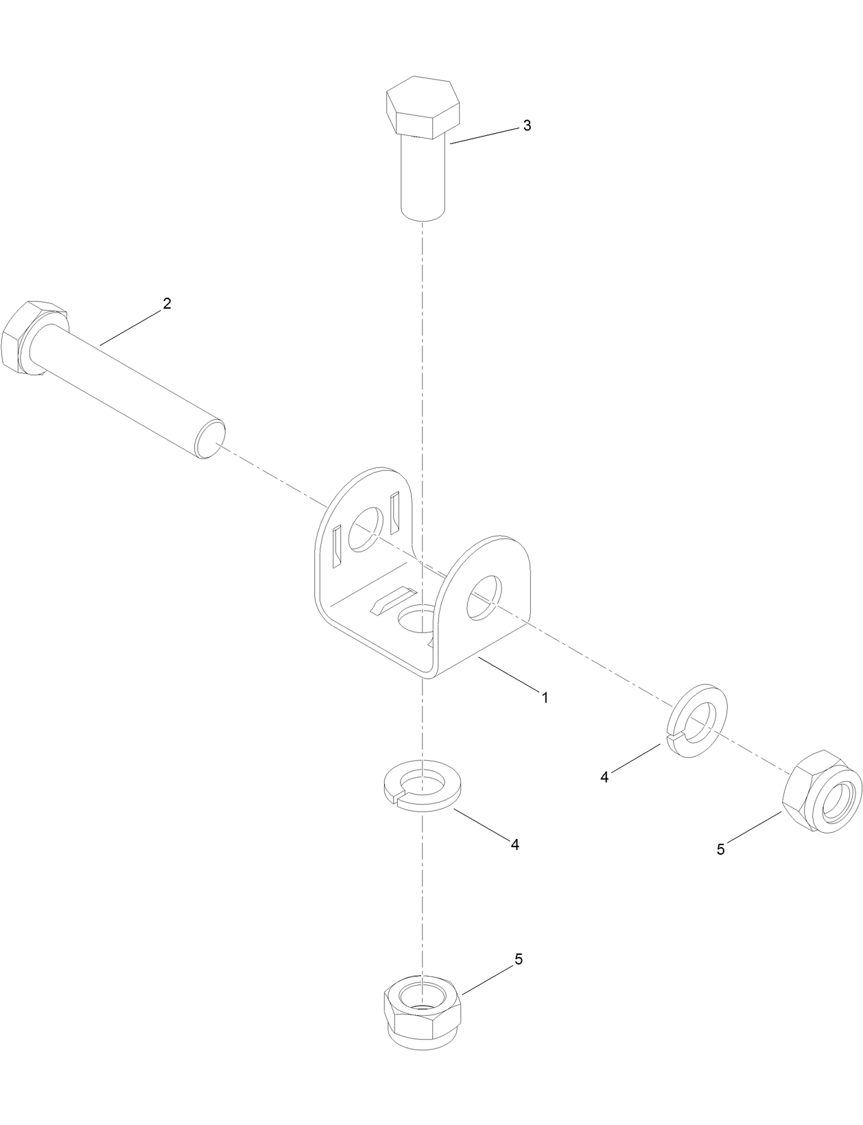 Light Mount Kit Assembly No. 140-6698