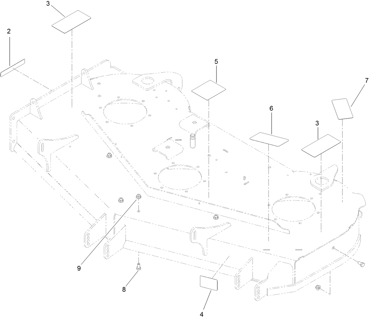Deck Decal Assembly No. 138-6877