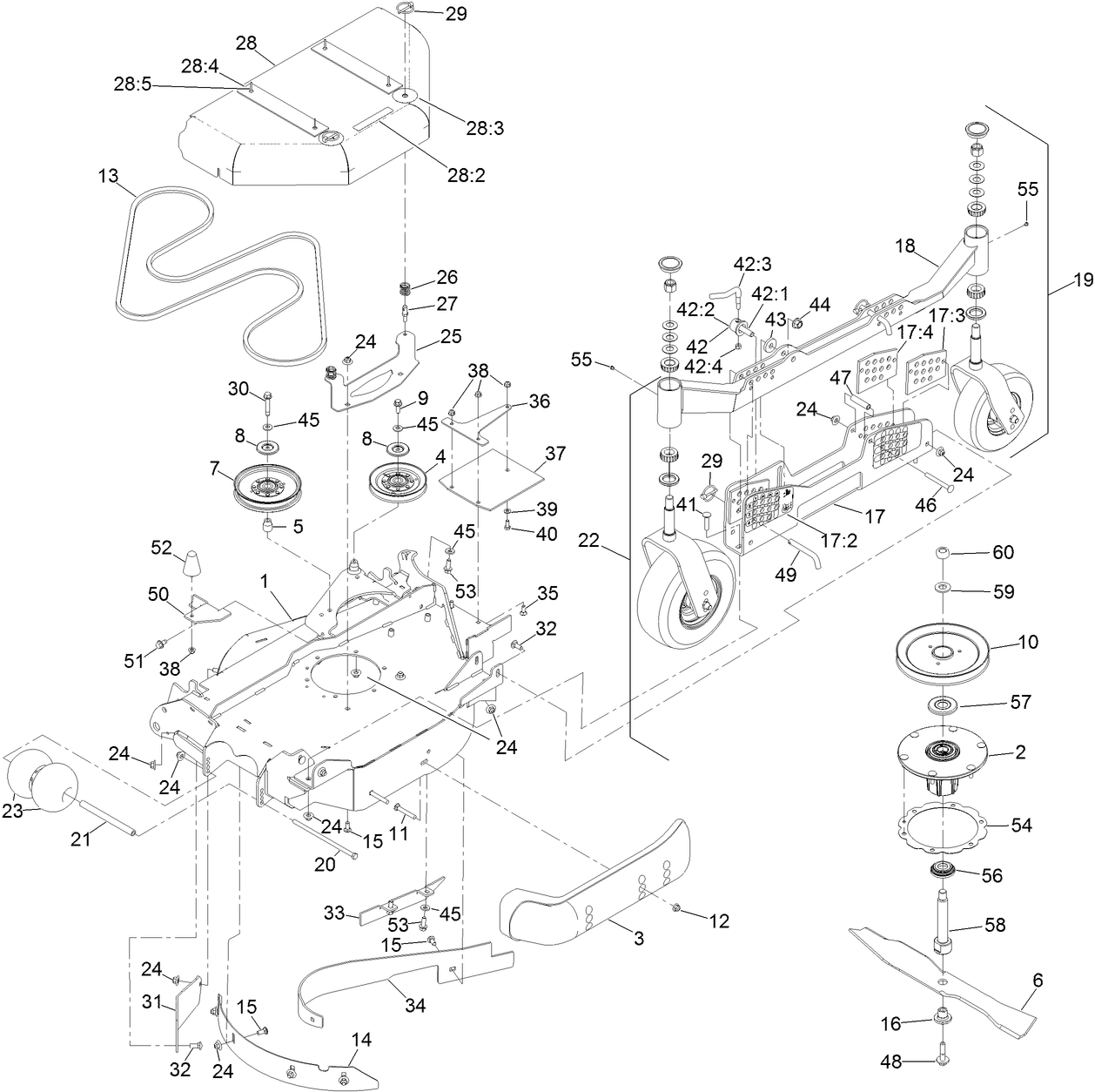 LH Wing Deck Assembly