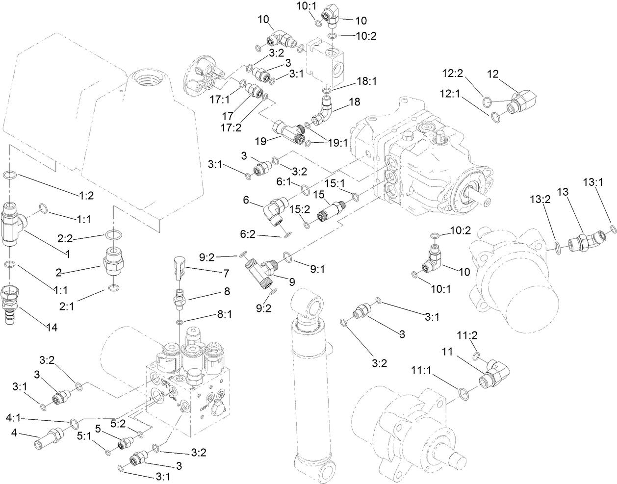 Hydraulic Fitting Assembly