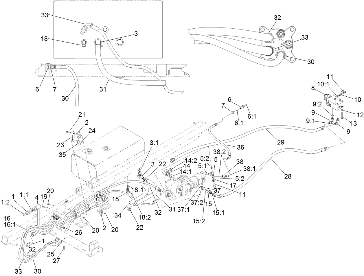 Hydraulic Tube and Hose Assembly