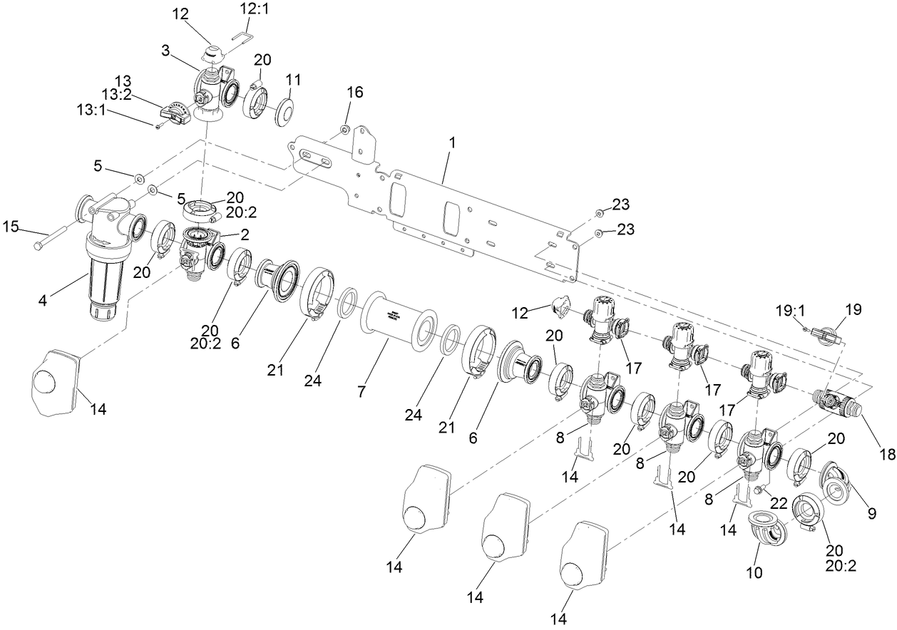 Spray Manifold Assembly