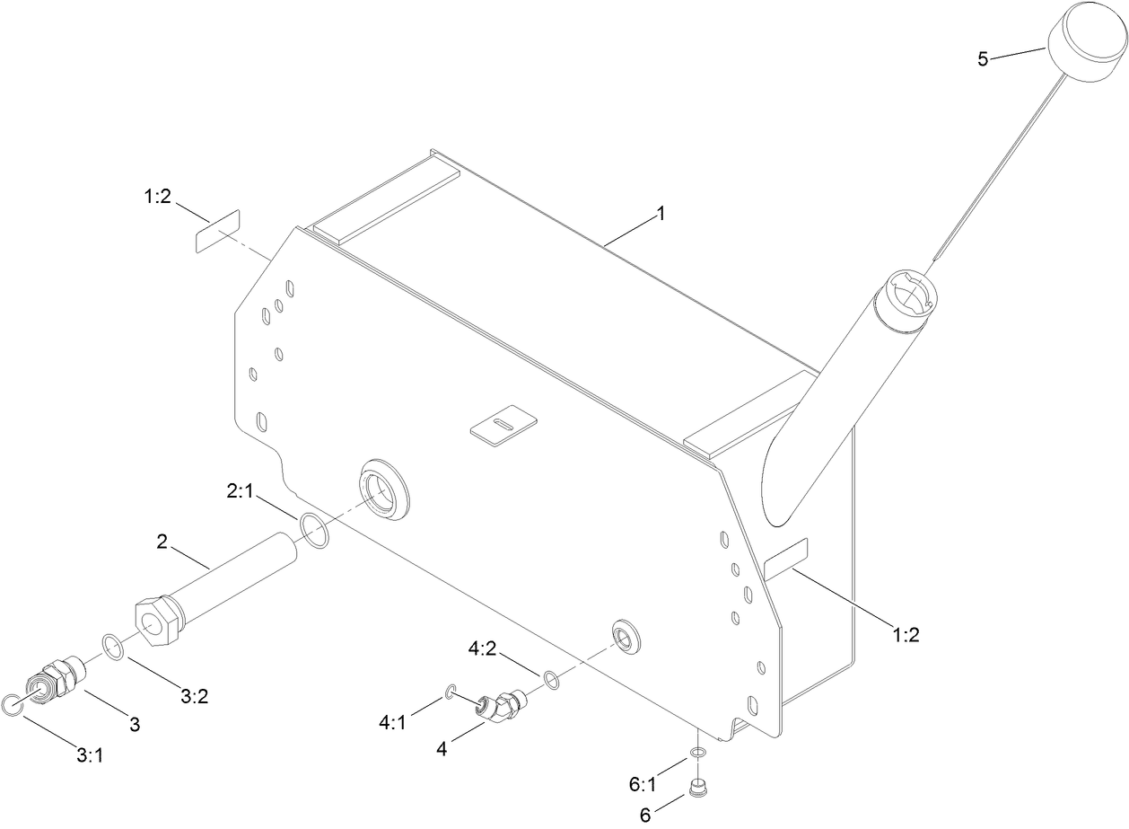 Hydraulic Tank Assembly No. 119-6913