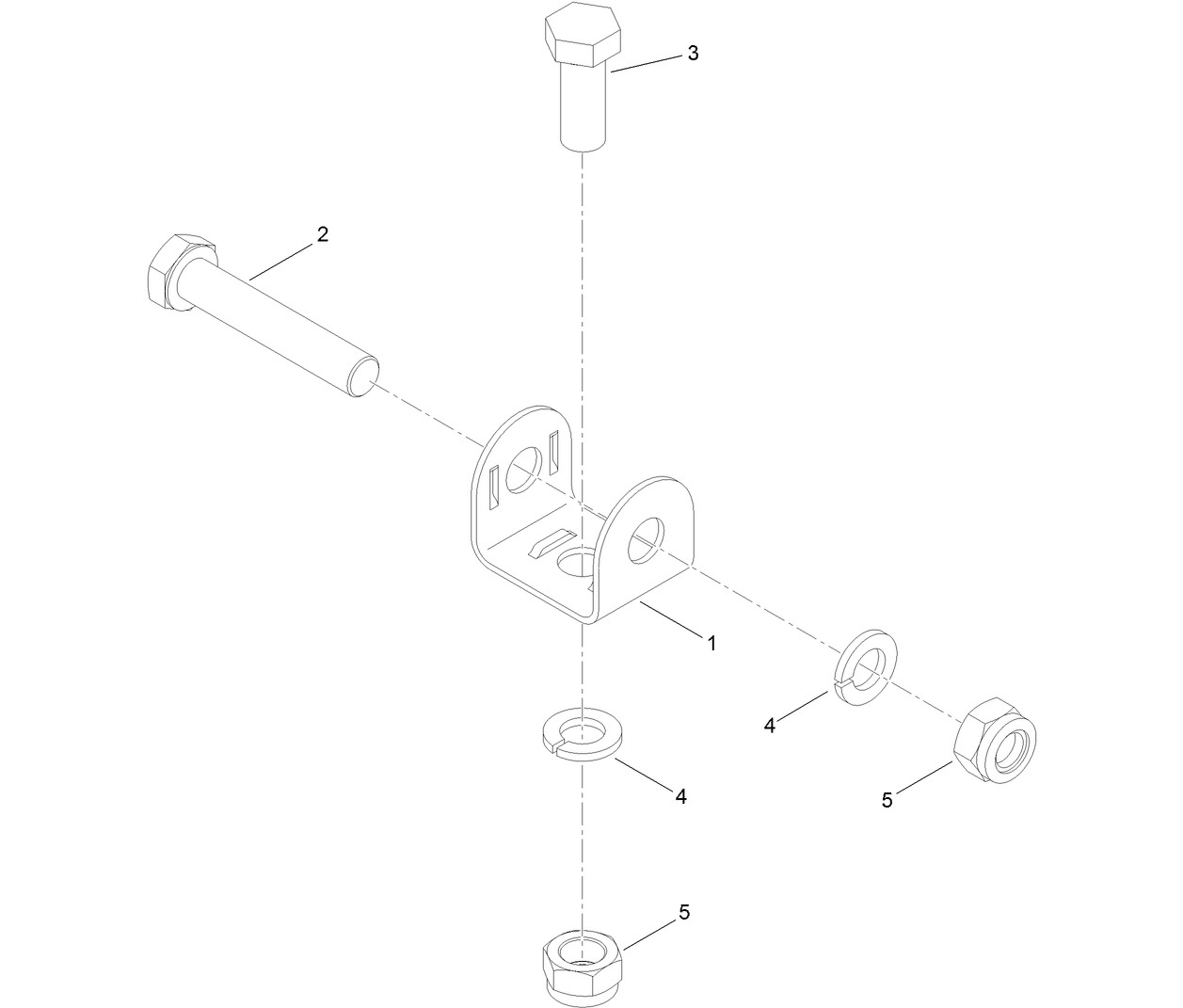 Light Mount Kit Assembly No. 140-6698