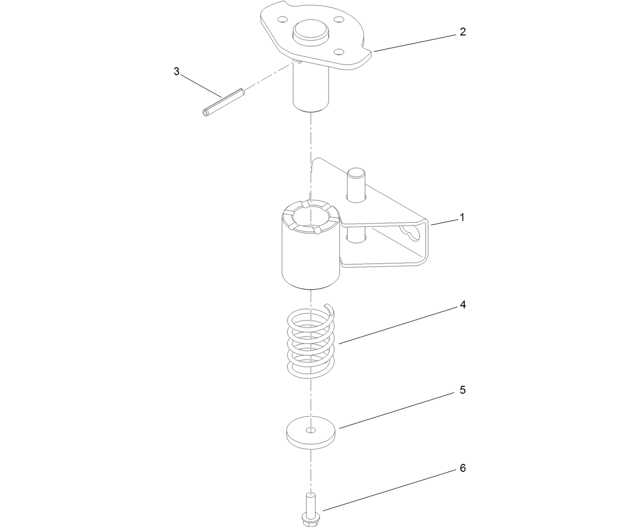 Pivot Bracket Assembly No. 140-6882