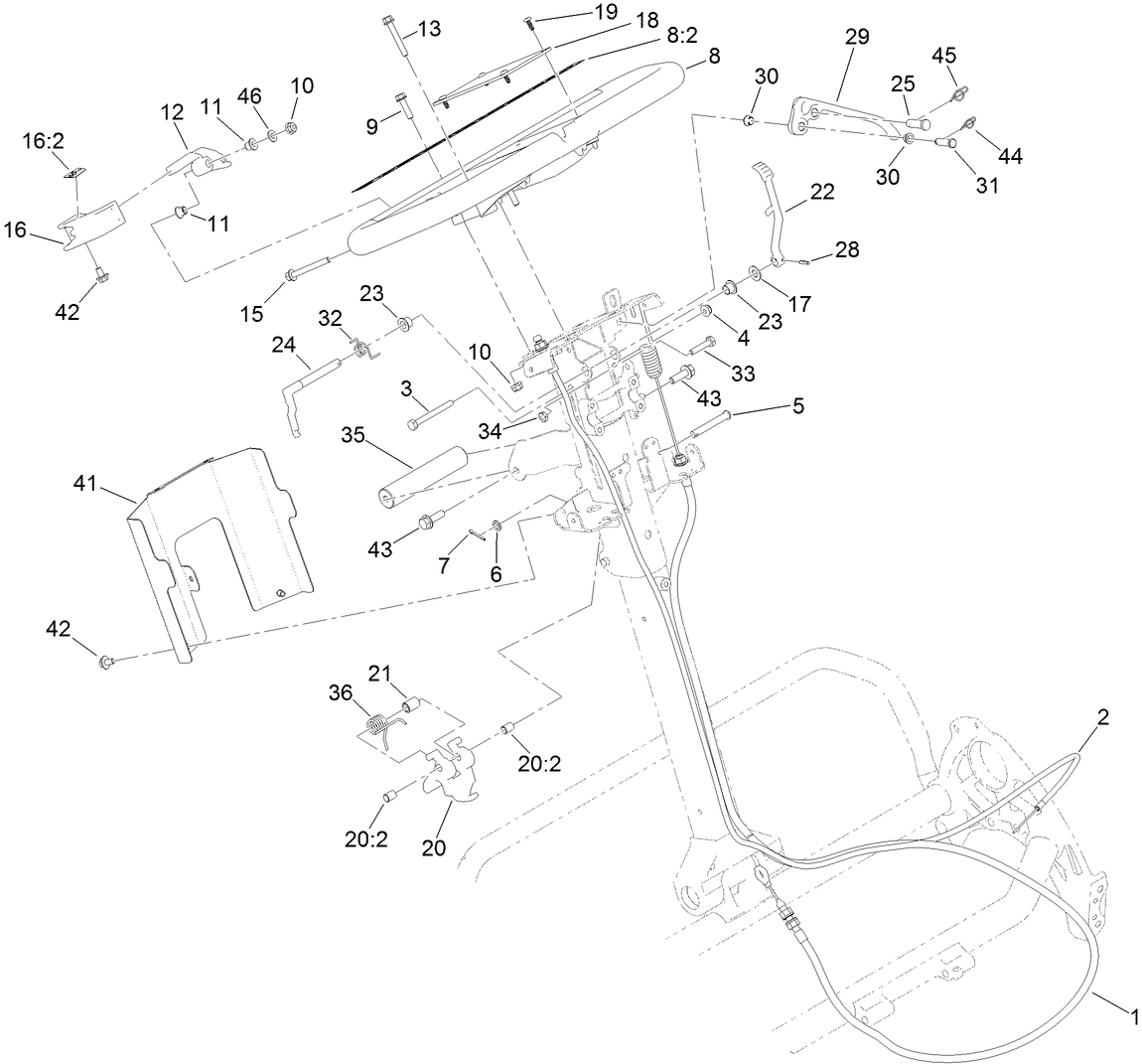Upper Handle Assembly