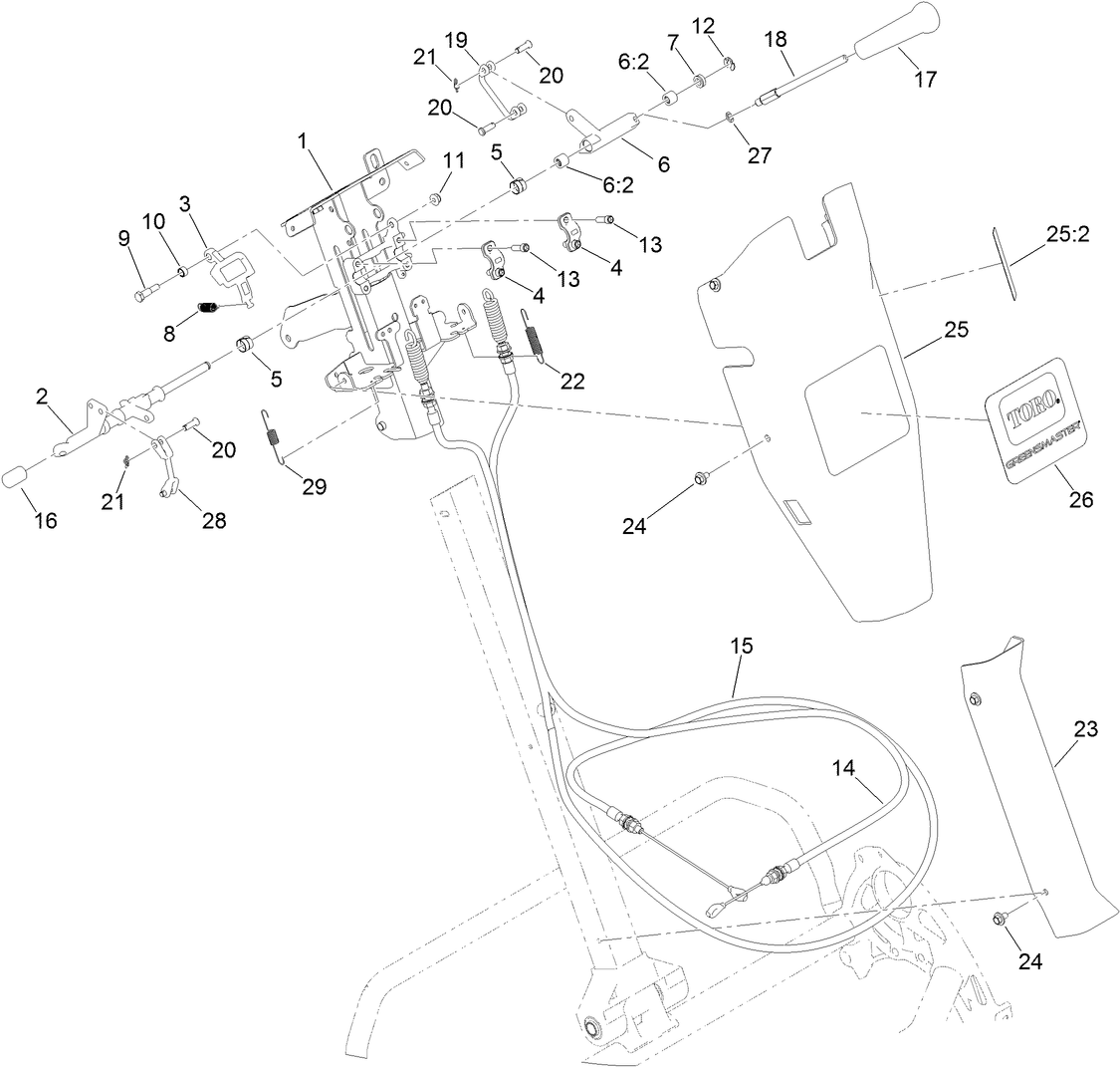 Reel Controls and Covers Assembly
