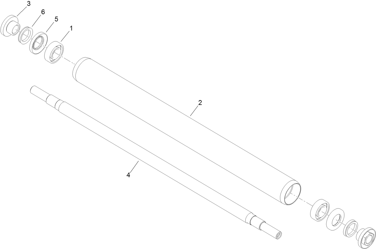 Steel Roller Assembly No. 107-3509