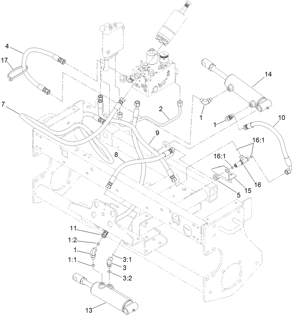 Steering Hydraulic Assembly