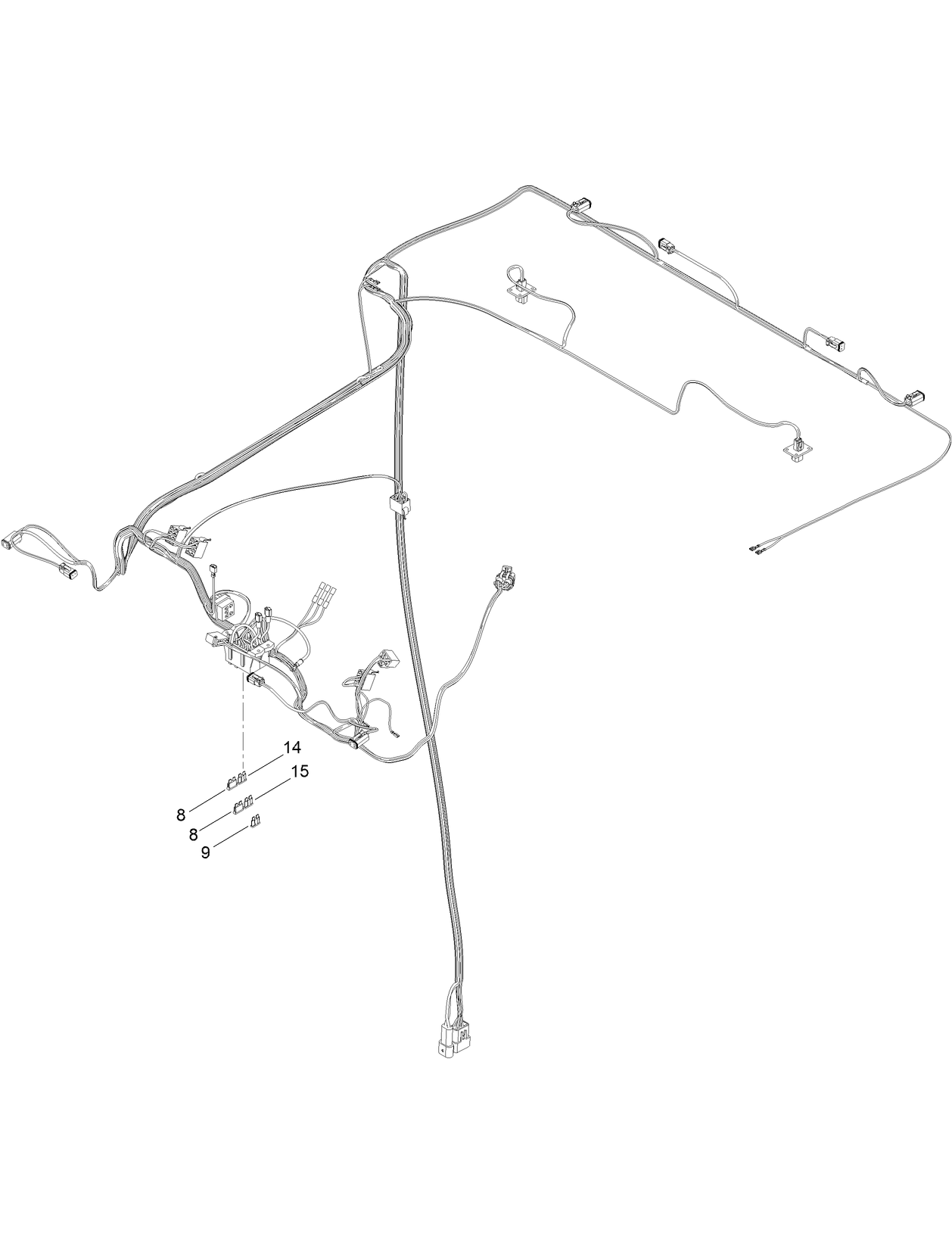 Wire Harness Assembly No. 122-2129