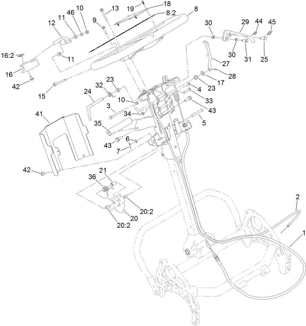 Upper Handle Assembly