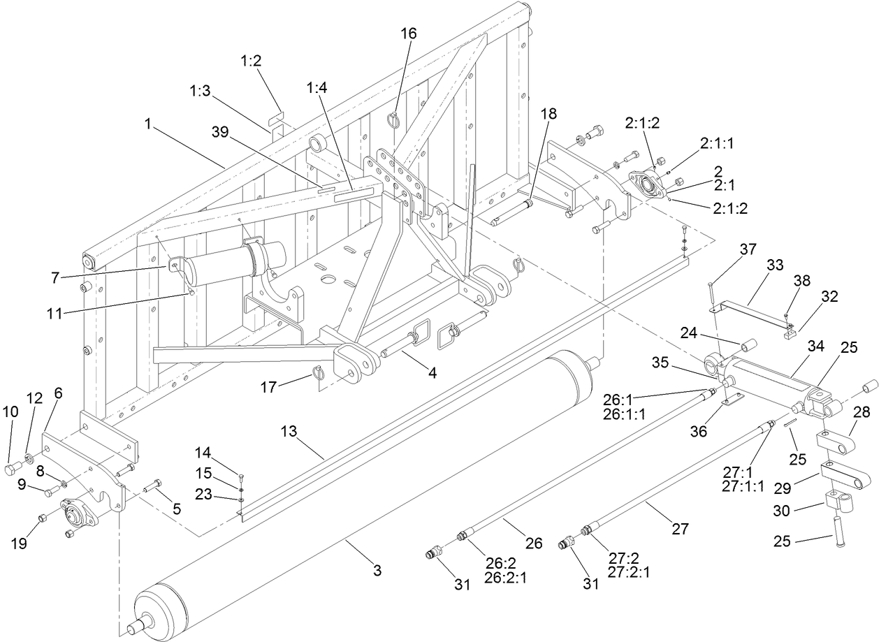 Frame and Roller Assembly