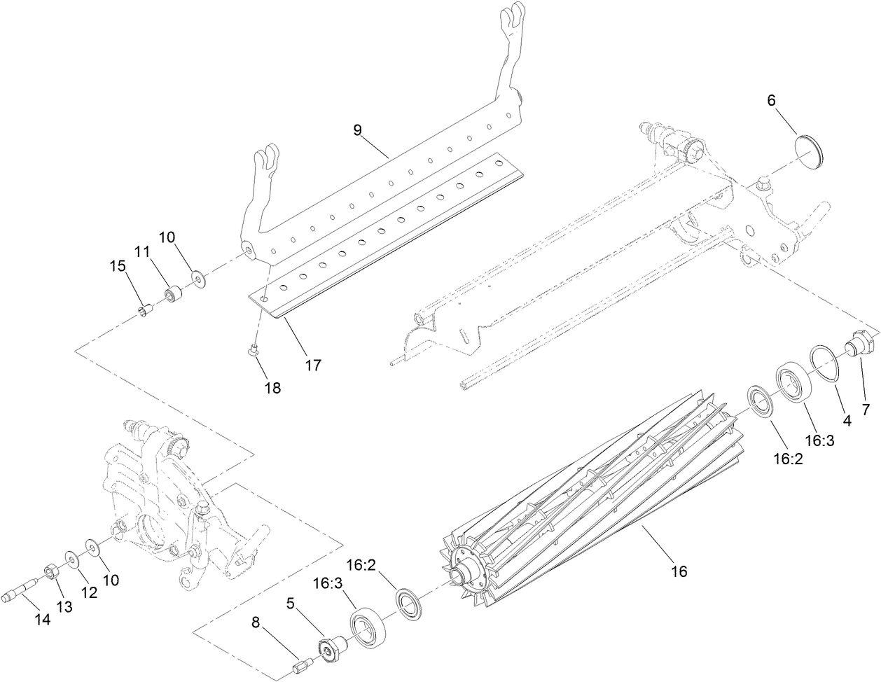 Reel and Bedknife Assembly