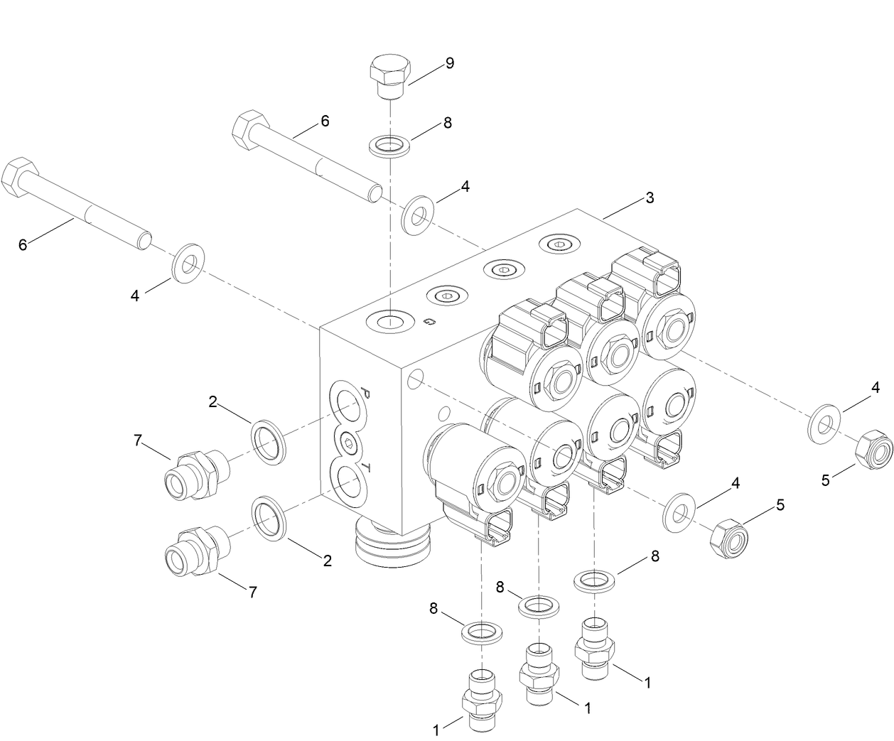 Lift Control Manifold Assembly